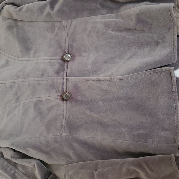 Banana Republic Sage green size 6 Soft Velvet Blazer Jacket - Picture 9 of 16